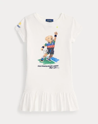 US Open Polo Bear Cotton Jersey Dress