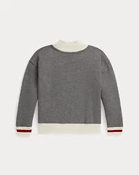 Flag Fleece Mockneck Sweatshirt