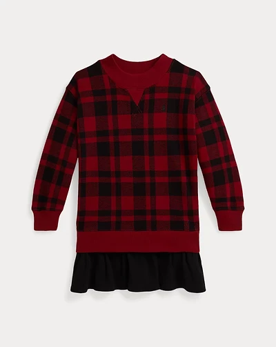 Buffalo Check Fleece Dress