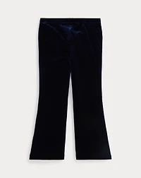 Metallic Velvet Flare Legging