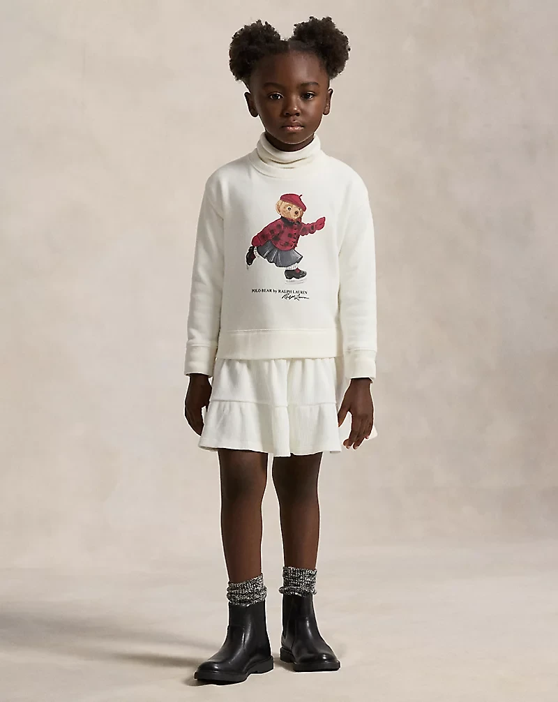 Polo Bear Fleece Dress