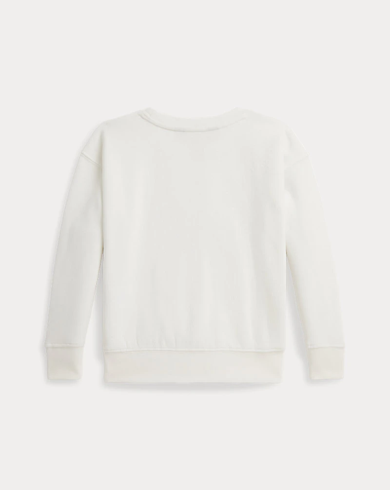 Polo Bear Fleece Boxy Sweatshirt
