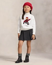 Polo Bear Fleece Boxy Sweatshirt