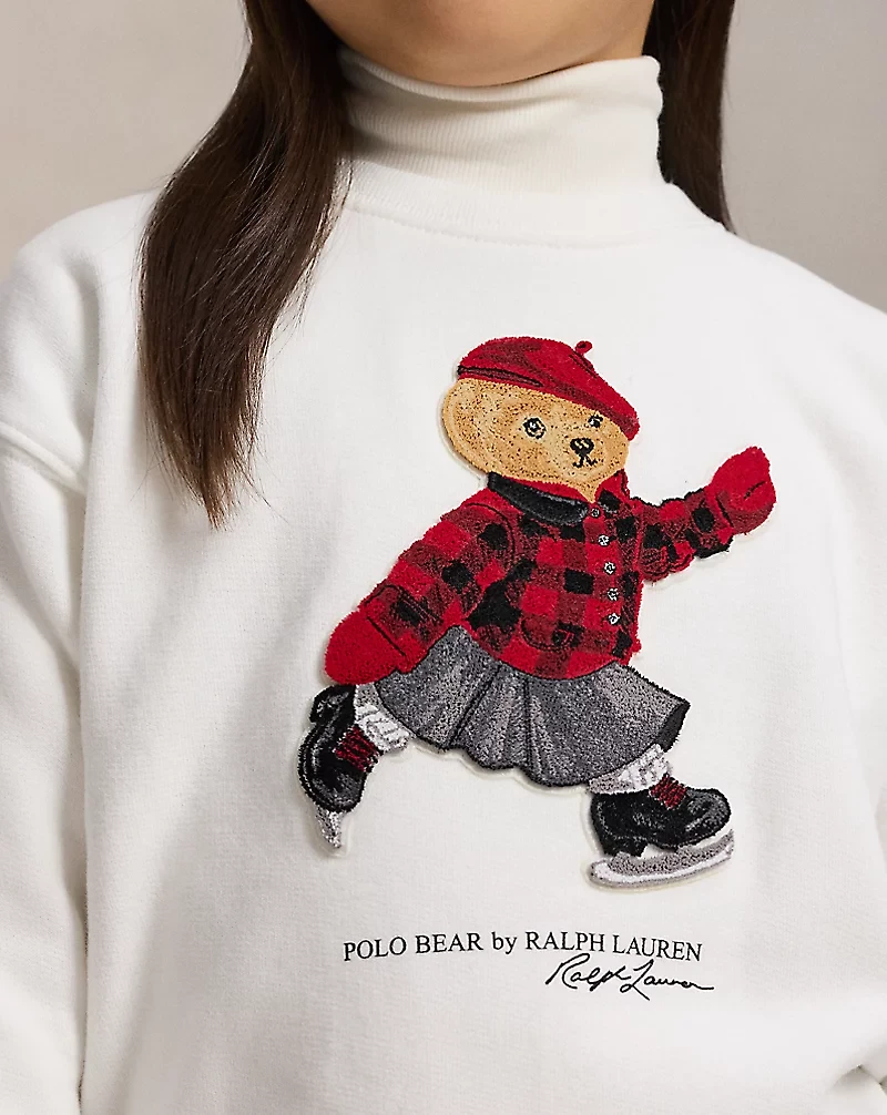 Polo Bear Fleece Boxy Sweatshirt