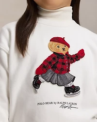 Polo Bear Fleece Boxy Sweatshirt