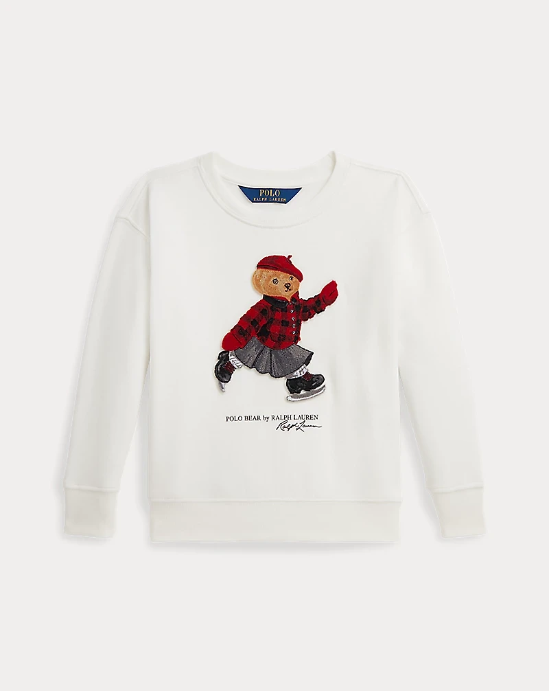 Polo Bear Fleece Boxy Sweatshirt