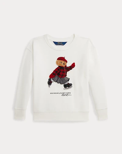 Polo Bear Fleece Boxy Sweatshirt