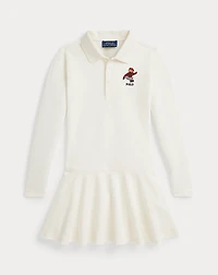 Polo Bear Stretch Mesh Dress