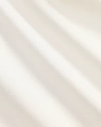 Boxy Big Pony Stretch Mesh Polo Shirt