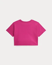 Polo Team Cotton Jersey Boxy Tee