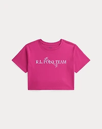 Polo Team Cotton Jersey Boxy Tee