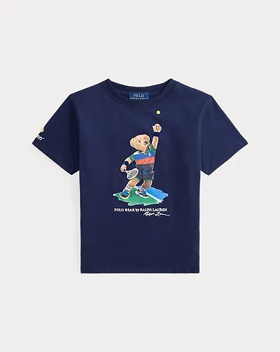 US Open Polo Bear Cotton Boxy Tee