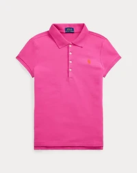 Stretch Piqué Polo Shirt