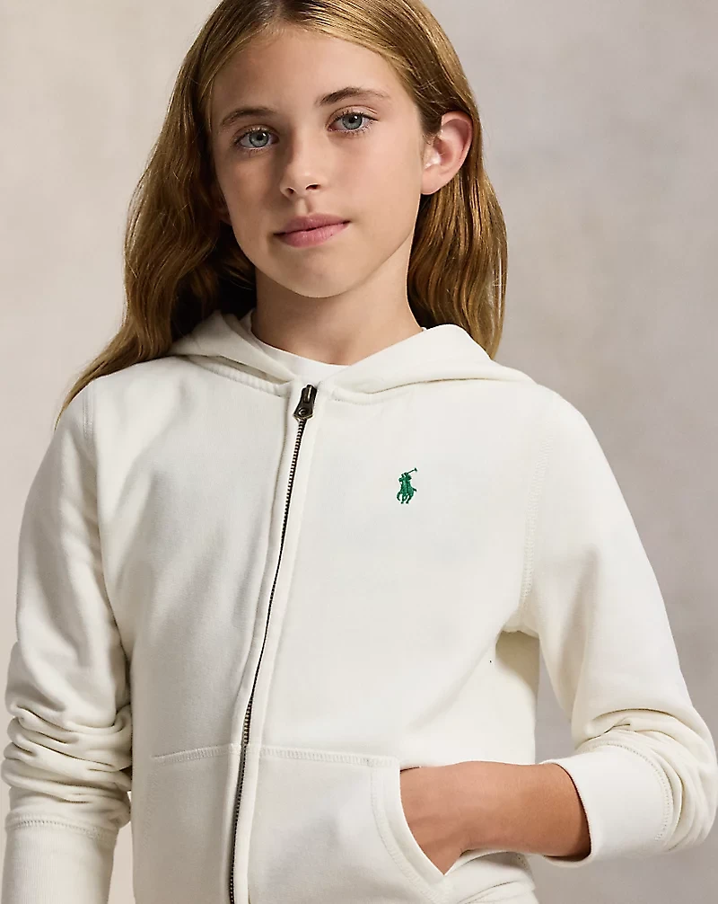 French Terry Full-Zip Hoodie