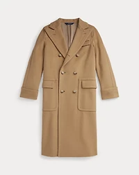 Brushed-Knit Polo Coat