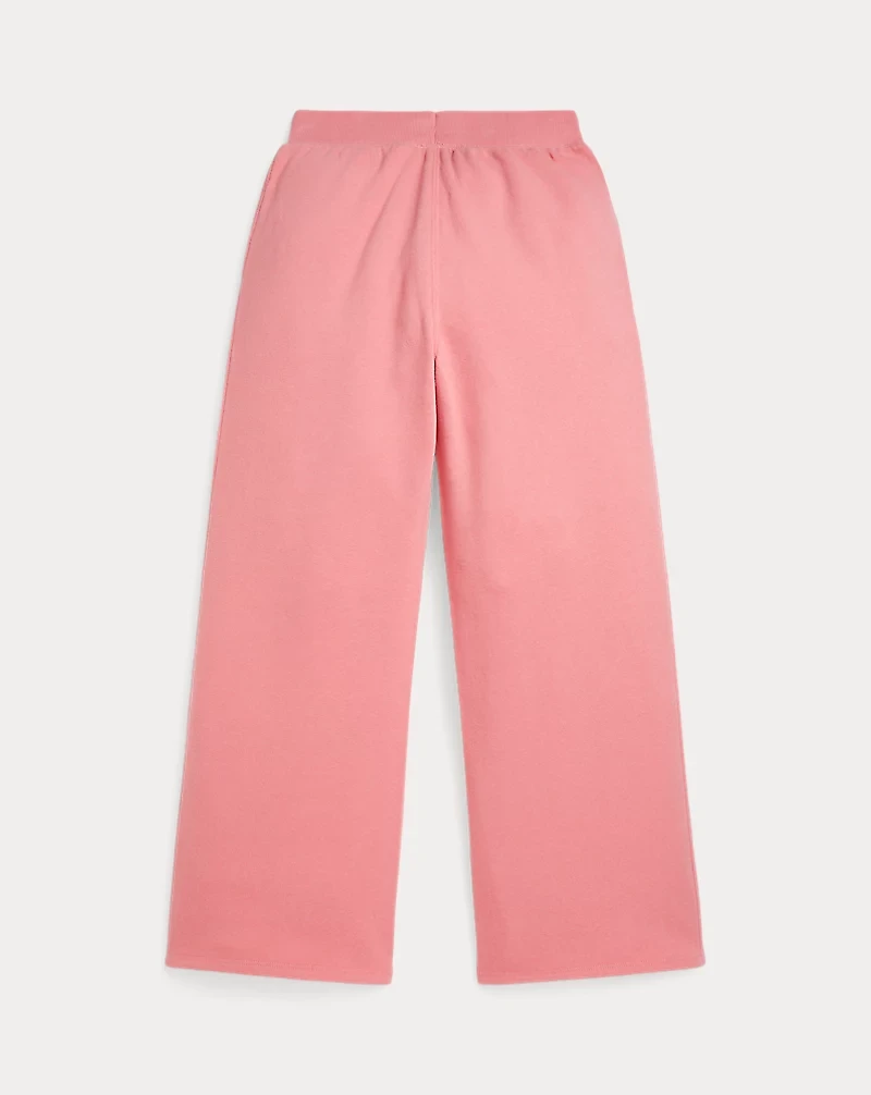 Fleece Wide-Leg Sweatpant