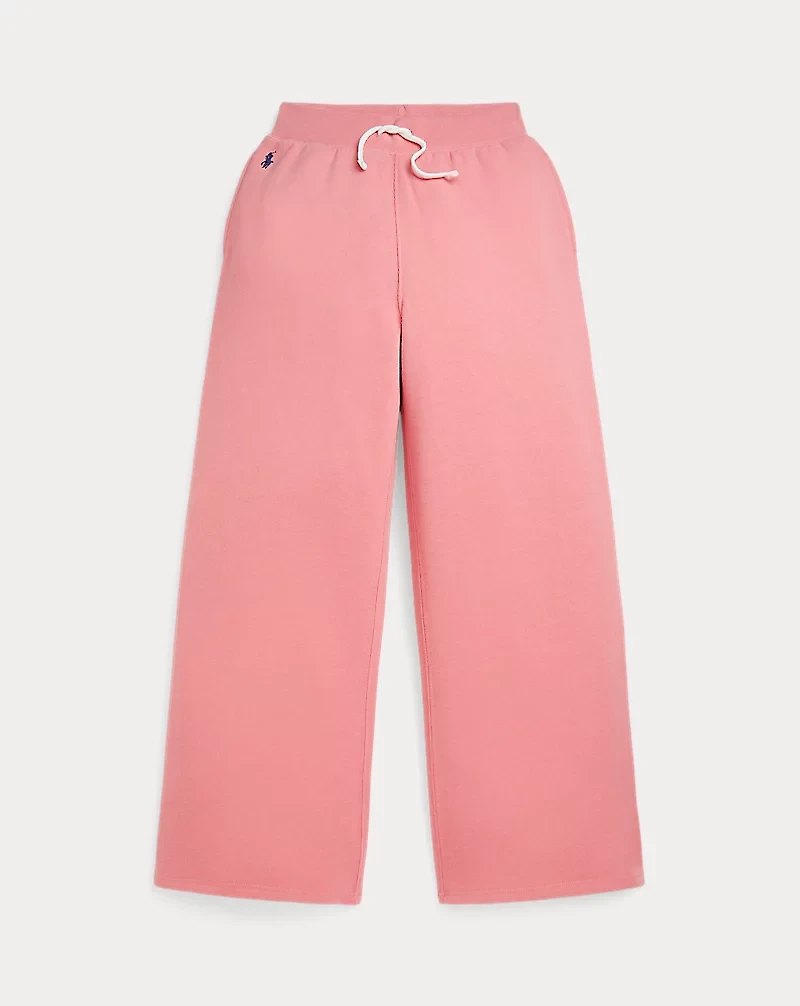 Fleece Wide-Leg Sweatpant
