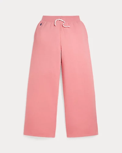 Fleece Wide-Leg Sweatpant