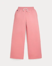 Fleece Wide-Leg Sweatpant
