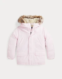 Faux-Fur-Trim Down Parka