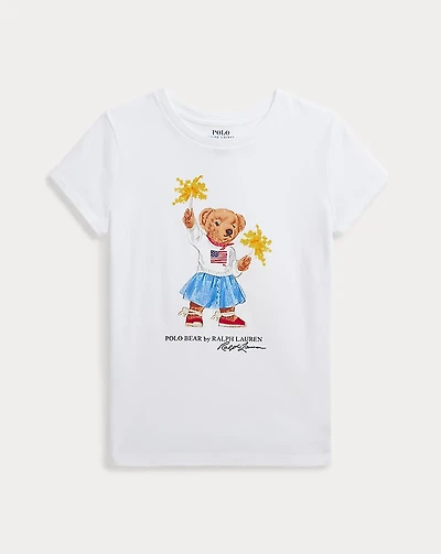Polo Bear Cotton Jersey Tee