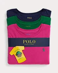 Cotton Jersey Long-Sleeve Tee 3-Pack
