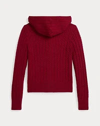 Polo Bear Cotton Full-Zip Sweater