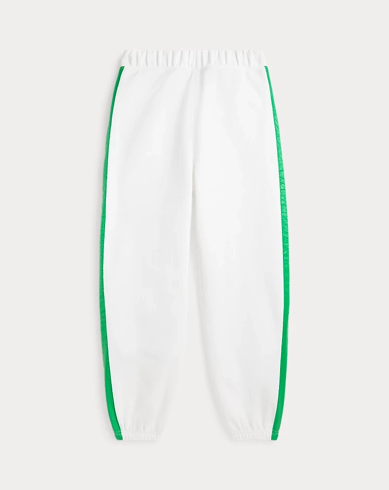 Striped Double-Knit Jogger Pant