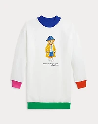 Polo Bear Fleece Sweatshirt Dress