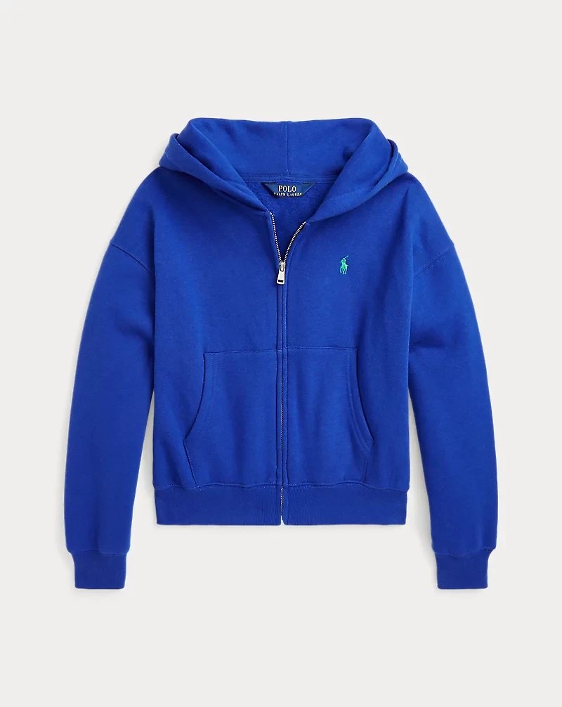 Logo Fleece Full-Zip Hoodie
