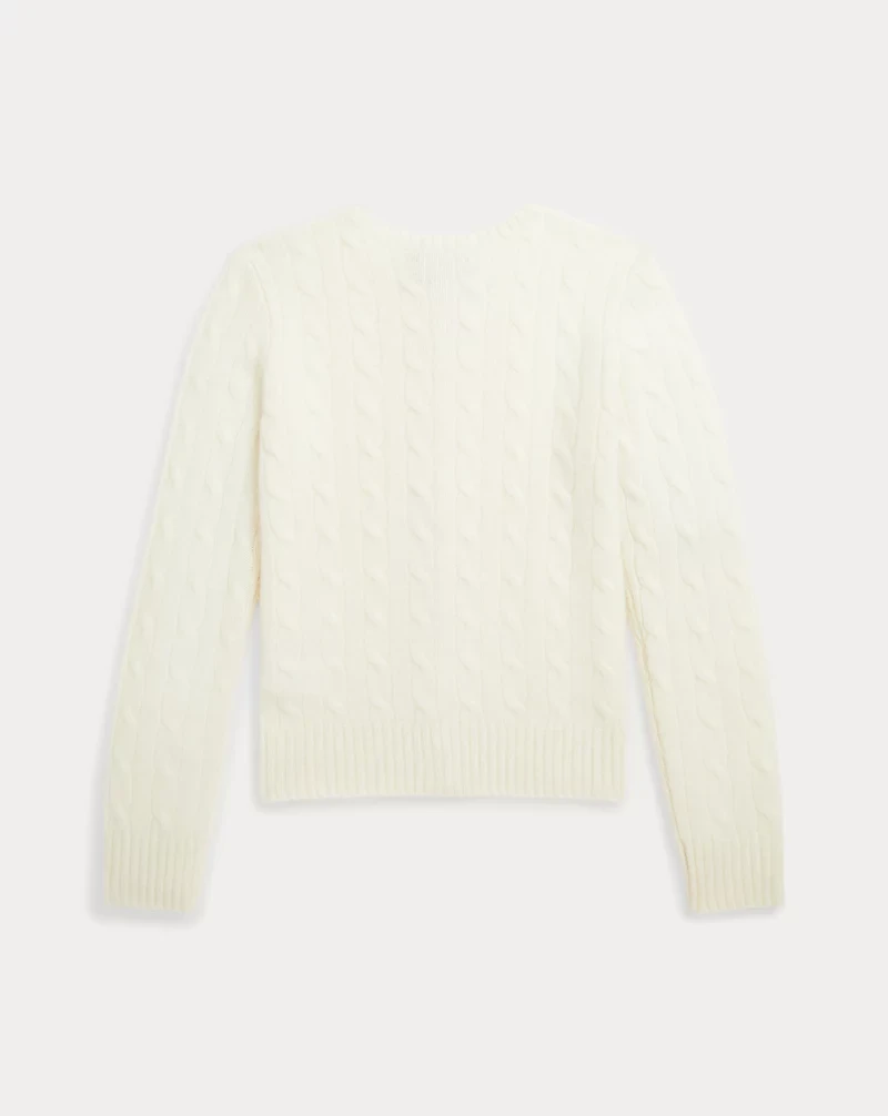 Cable-Knit Cashmere Cardigan