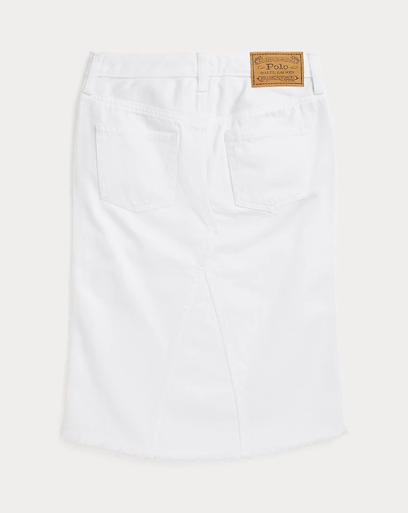 Cotton Denim Skirt