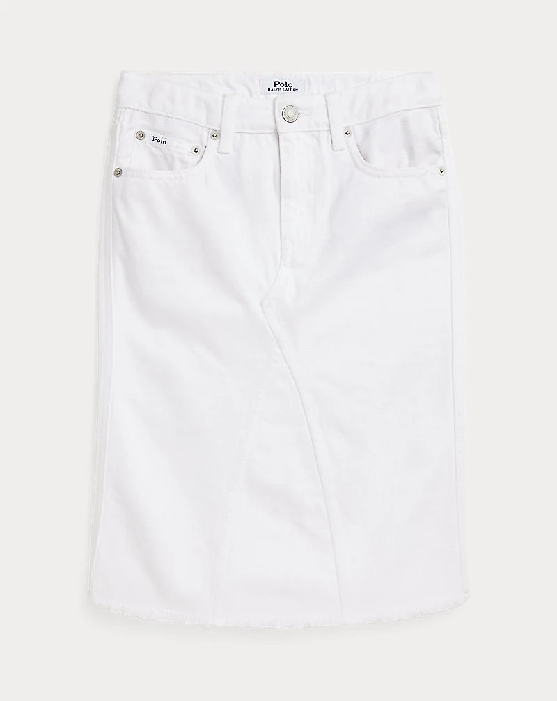 Cotton Denim Skirt