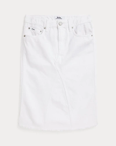Cotton Denim Skirt