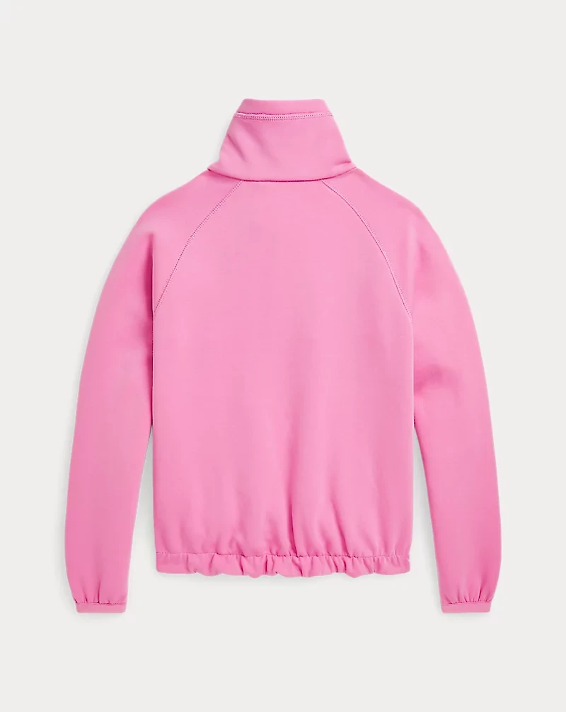 Double-Knit Quarter-Zip Sweatshirt