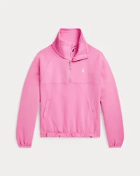 Double-Knit Quarter-Zip Sweatshirt
