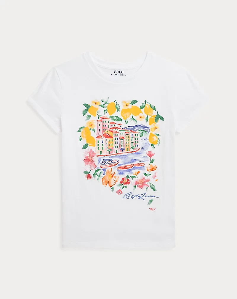 Cotton Jersey Graphic Tee