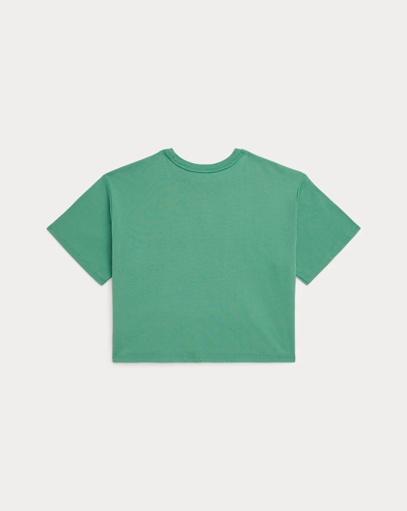 Big Pony Cotton Jersey Boxy Tee