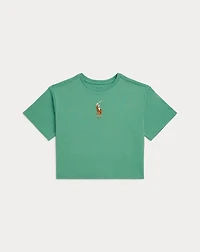 Big Pony Cotton Jersey Boxy Tee