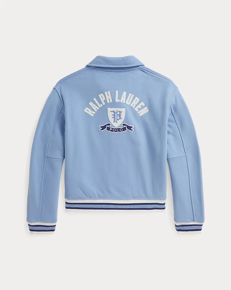Logo Fleece Stadium Jacket