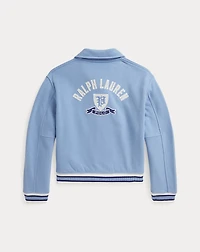Logo Fleece Stadium Jacket