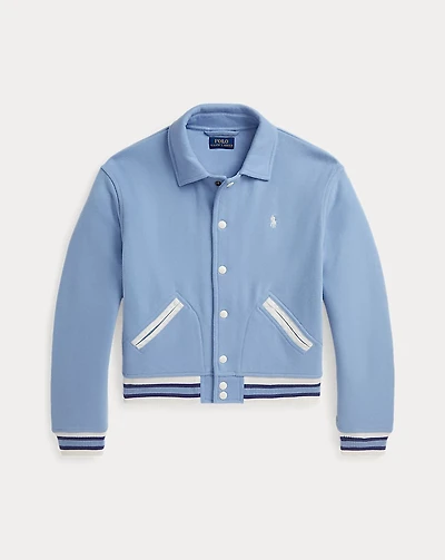 Logo Fleece Stadium Jacket