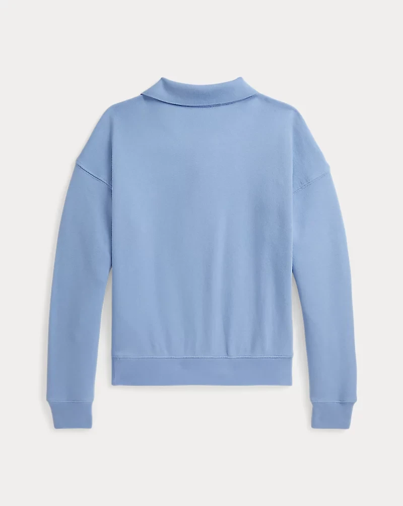 Tennis Collared Terry Sweatshirt