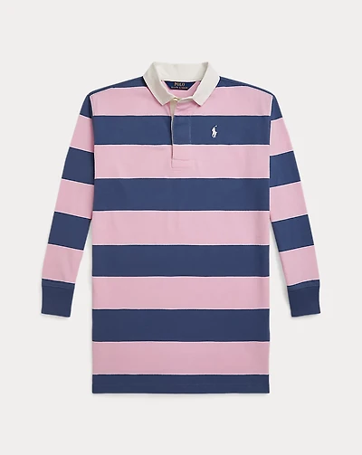 Striped Cotton Jersey Rugby Dress