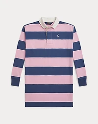 Striped Cotton Jersey Rugby Dress