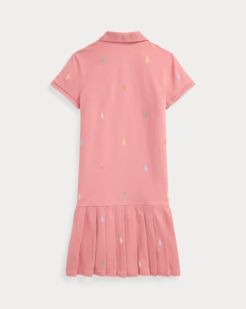 Polo Pony Stretch Mesh Dress