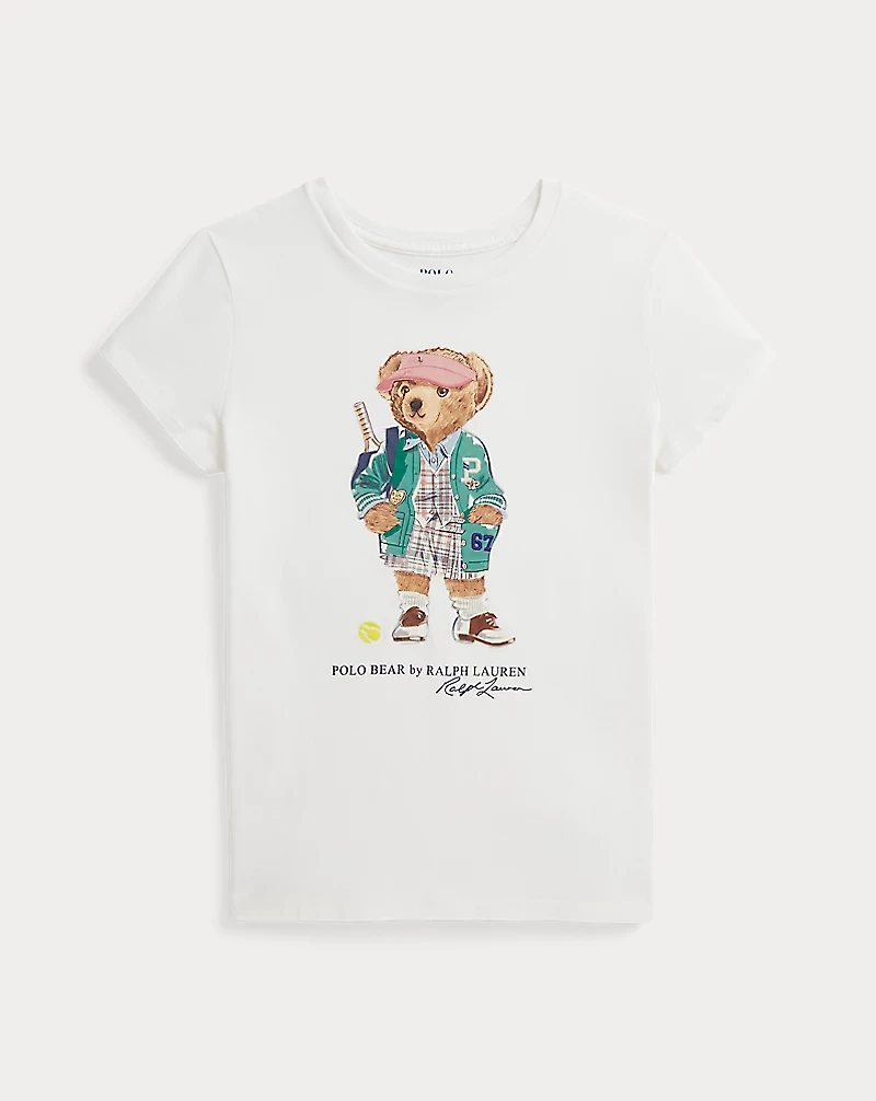 Polo Bear Cotton Jersey Tee
