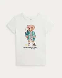 Polo Bear Cotton Jersey Tee