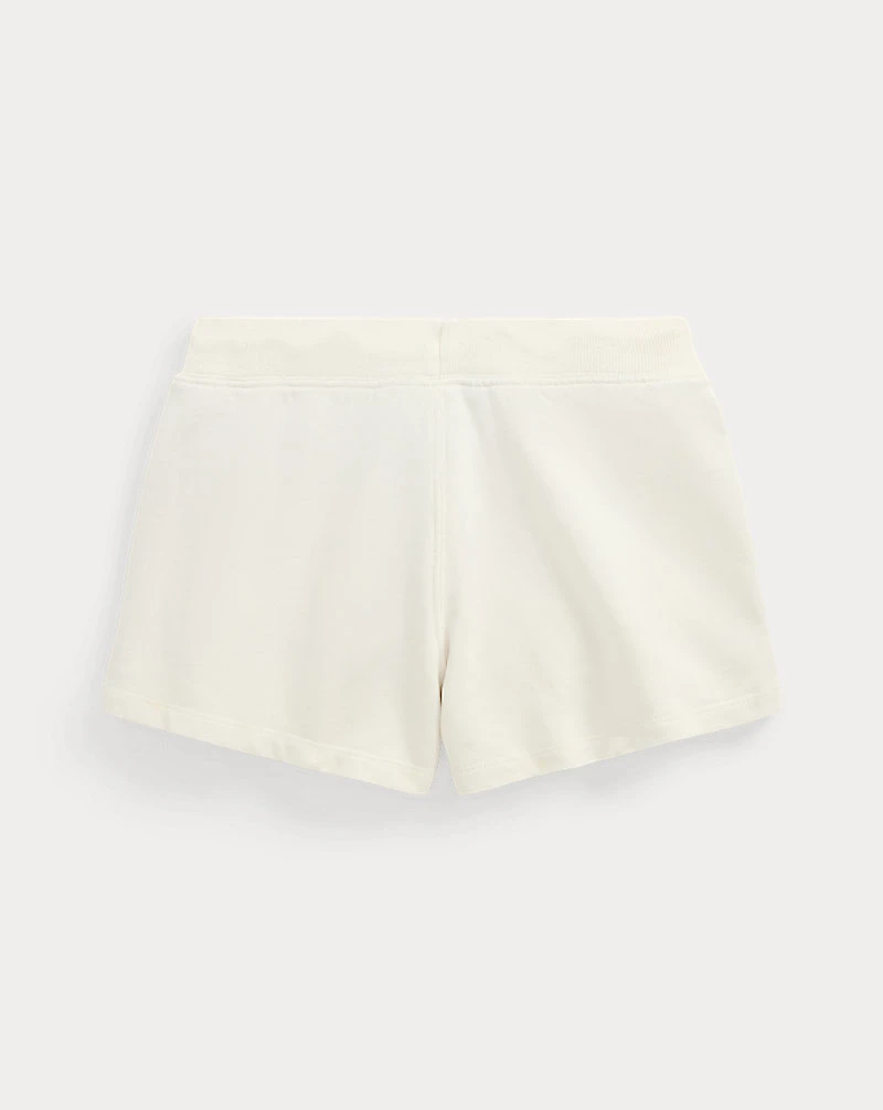 Flag-Appliqué French Terry Short