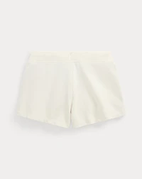 Flag-Appliqué French Terry Short